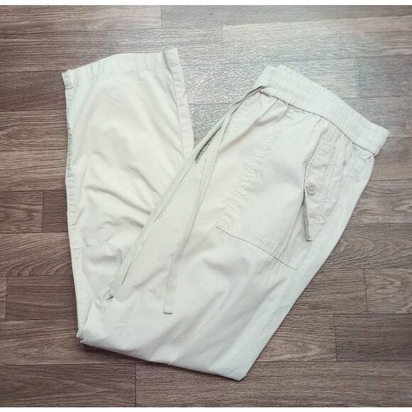 LOFT khaki cargo pants size 12 - Picture 1 of 5